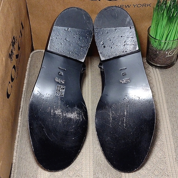 Coach Watts Crystal Star Embellished Pewter Boots with side zipper - Picture 5 of 16